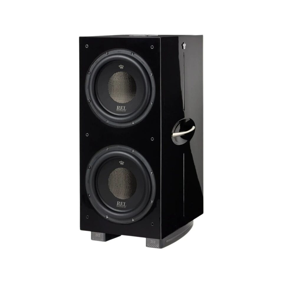 REL Acoustics 212 Black Label Dual 12inch Powered Subwoofer