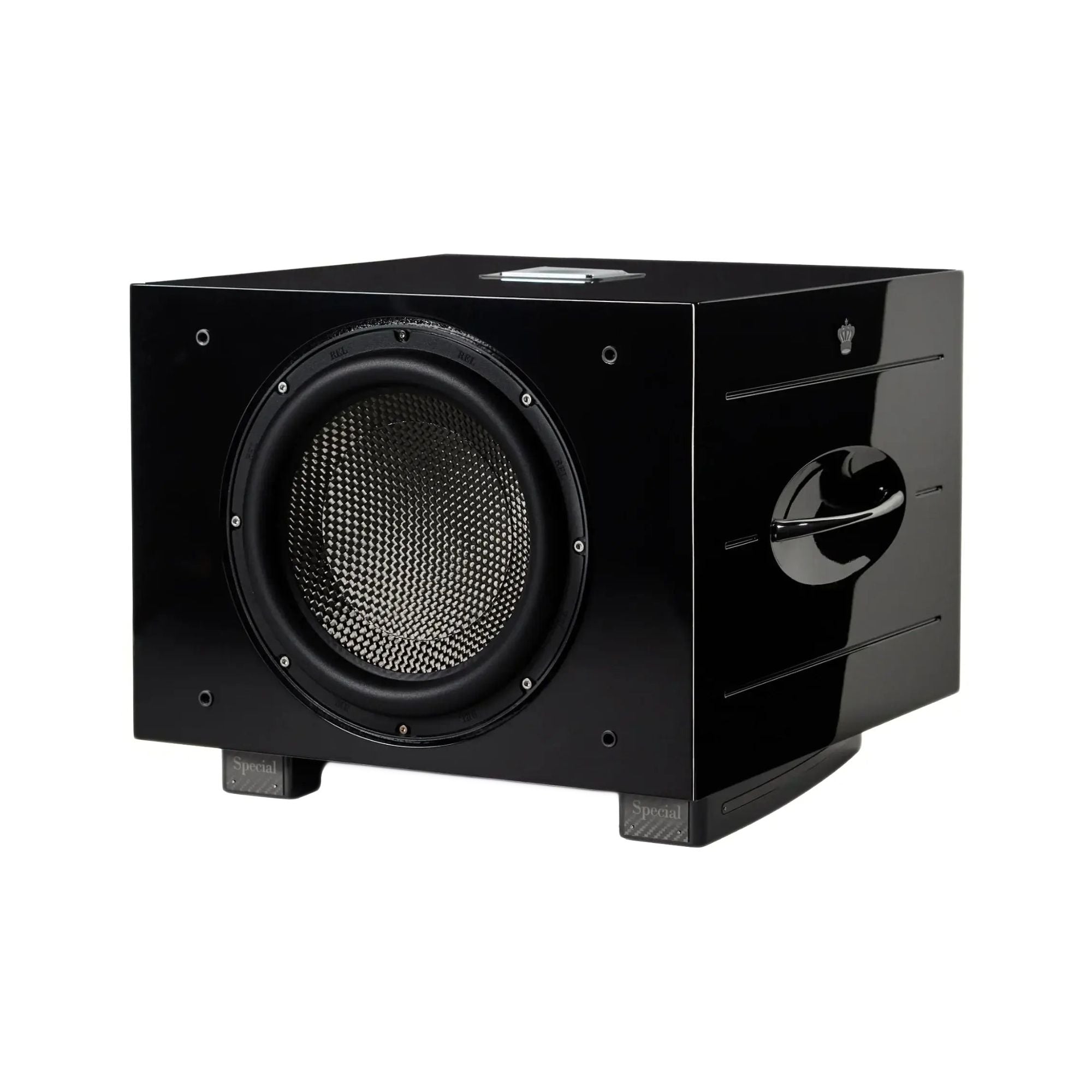 1.AVStore-REL-Acoustics-Carbon-Special-Black-Label-Front-Angled-View.jpg