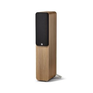 2.AVStore-Q-Acoustic-5050-Floorstanding-Speaker-Front-Angled-View-With-Grille-Oak.jpg