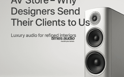 Gurgaon’s Premium AV Store – Why Designers Send Their Clients to Us